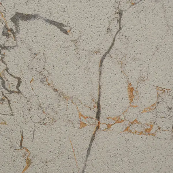 Sample of rice husk board with a marble-effect digital print