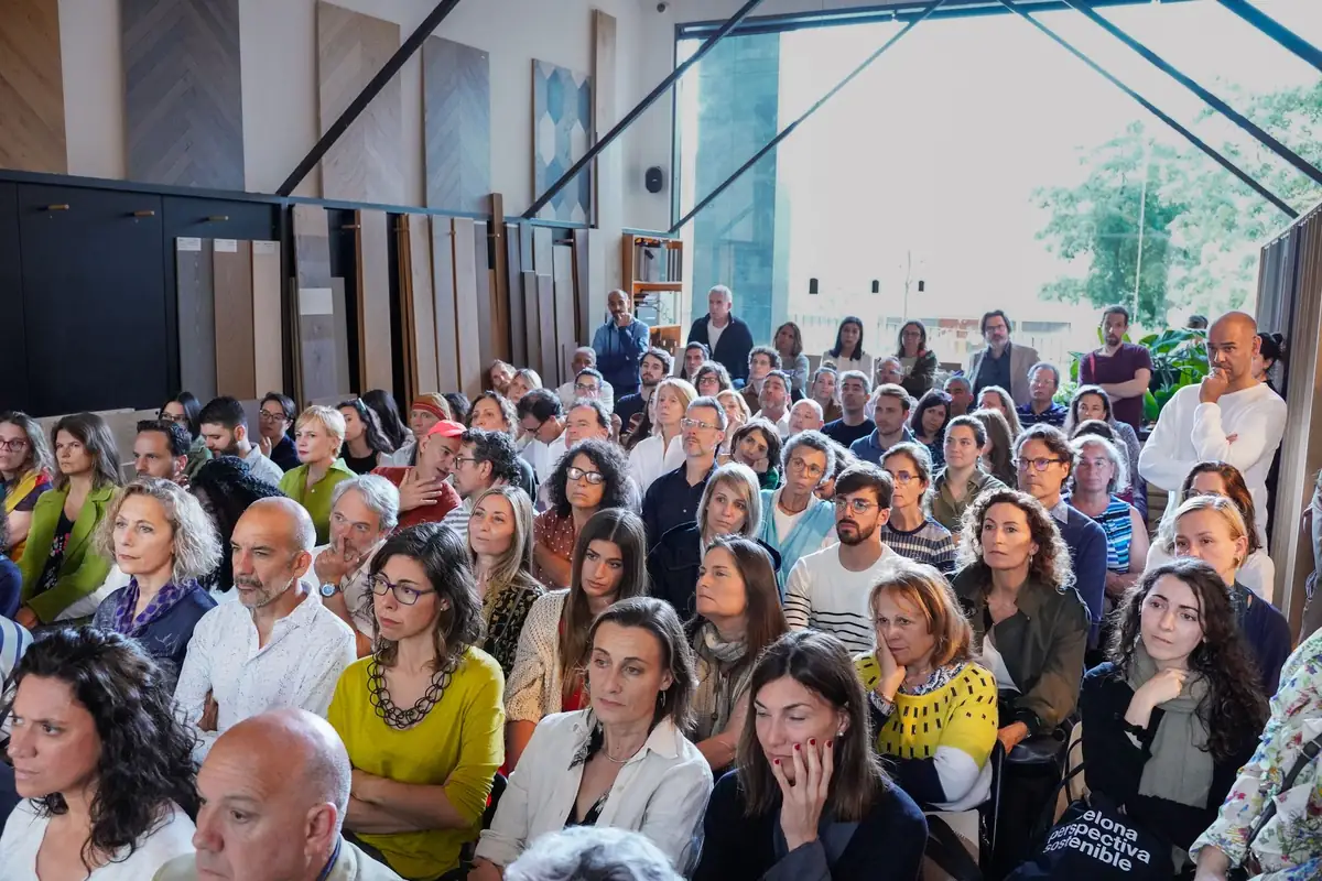 Front view of the audience that filled the room at Matter Barcelona