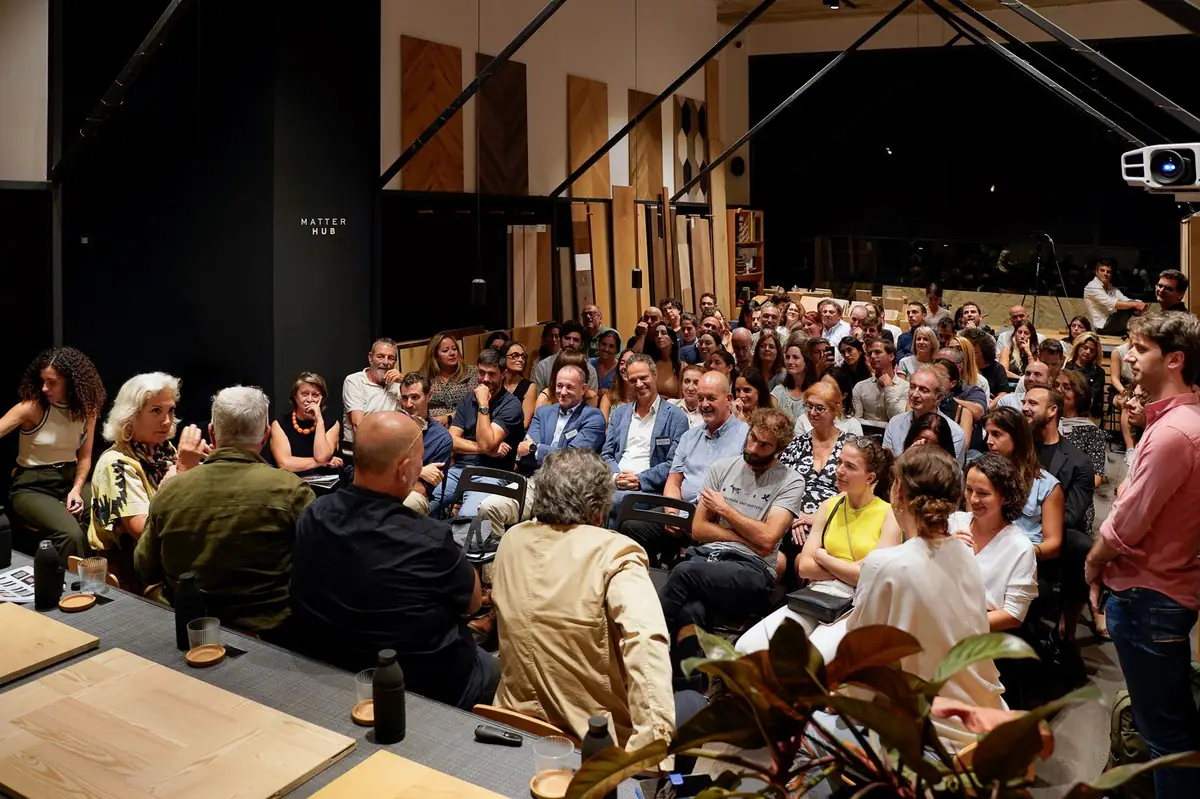 Audience facing the speakers' table at Matter Barcelona